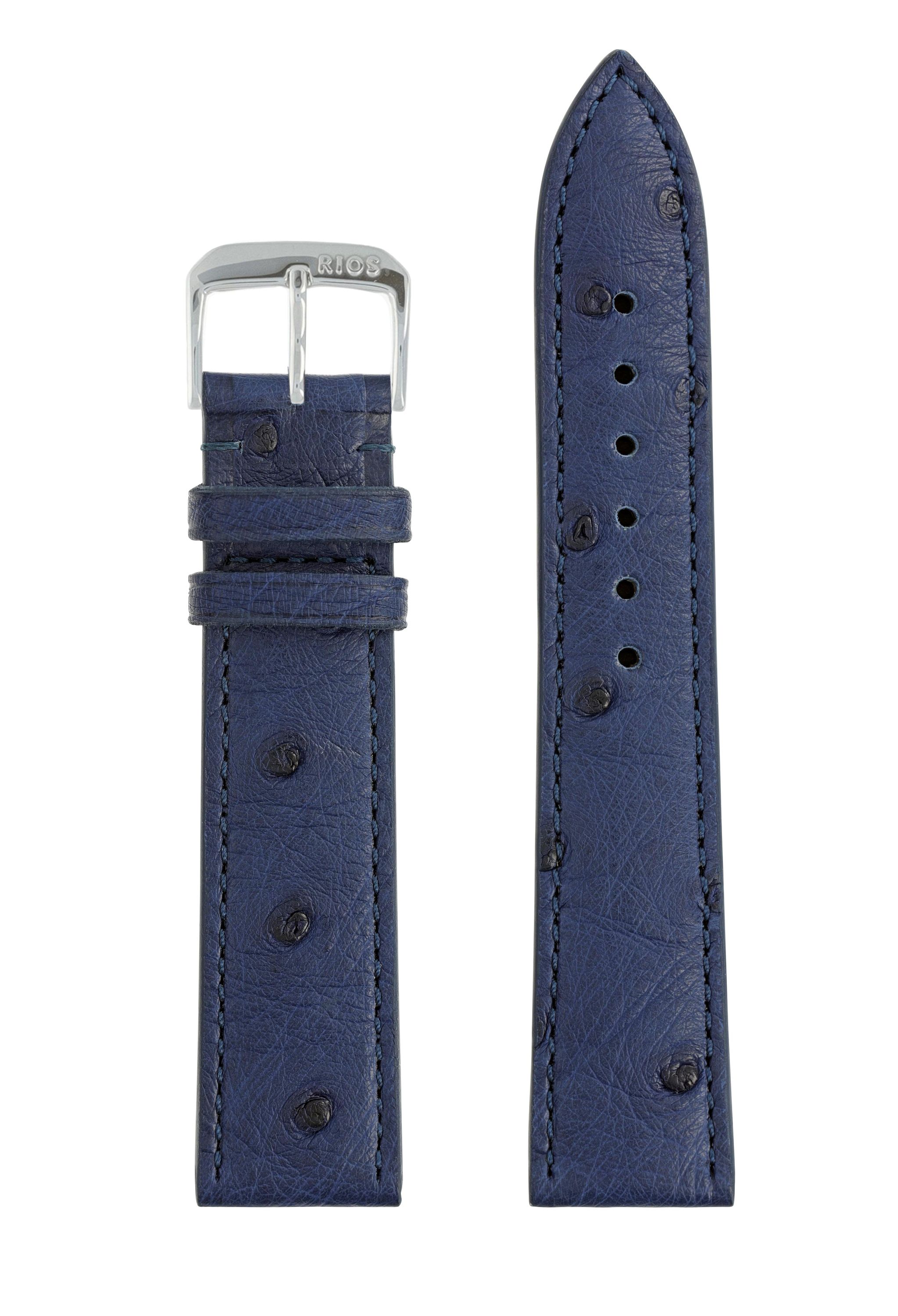 Horlogeband Maison blauw | voor Hermes