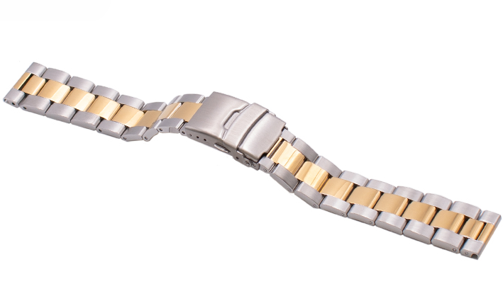 Metalen horlogeband Oyster bicolor | Metalen horlogebanden 