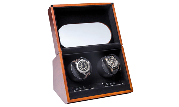 Watchwinder Augusta Bubinga | Super stil en compact