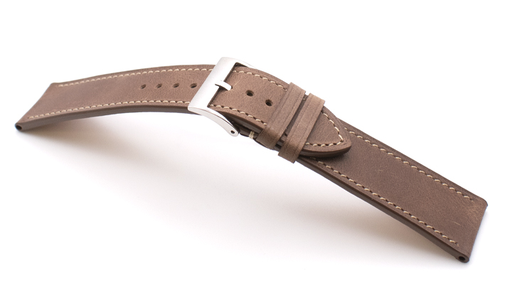 Horlogeband Italian Calf  Middenbruin | voor Rolex 