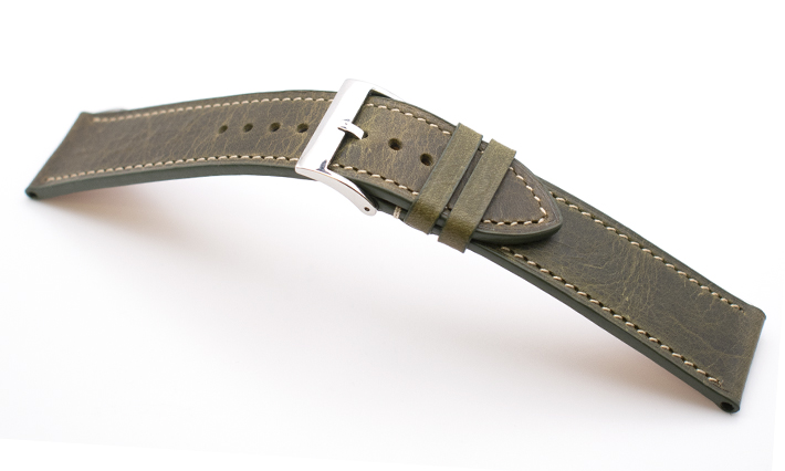 Horlogeband Italian Calf  Groen | voor Rolex