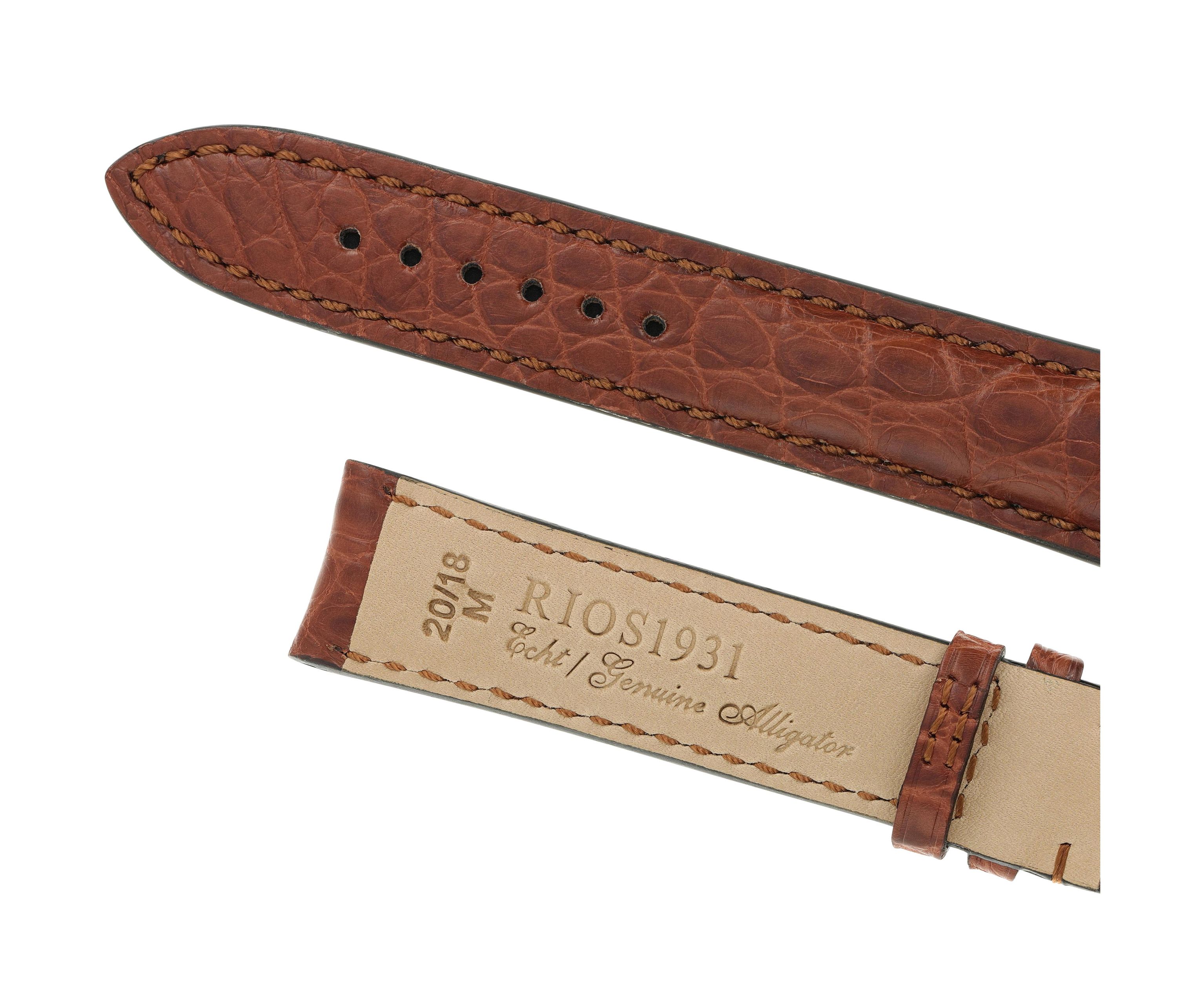 Horlogeband Imperial mahagoni | voor Vacheron Constantin