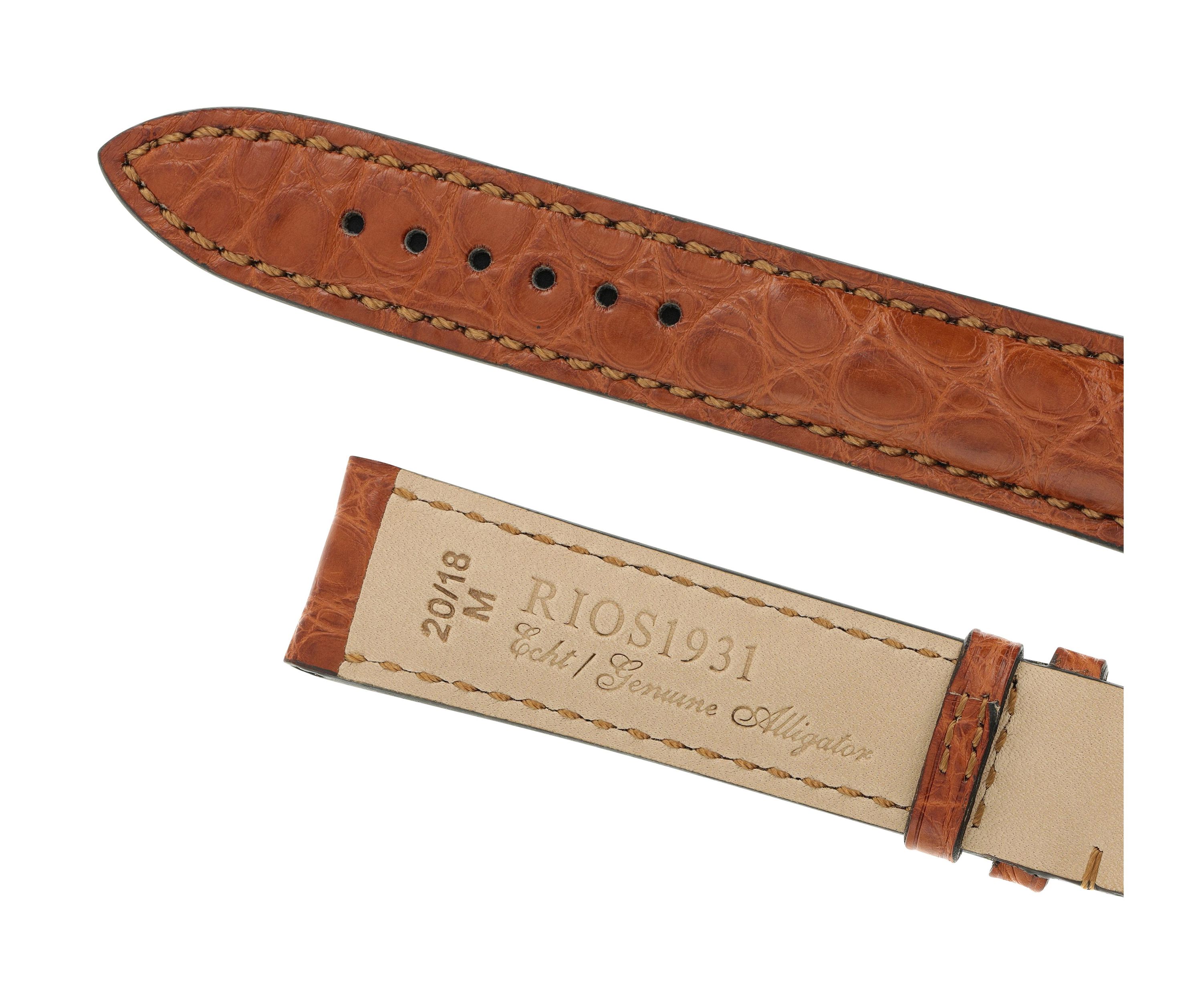 Horlogeband Imperial cognac | voor Certina