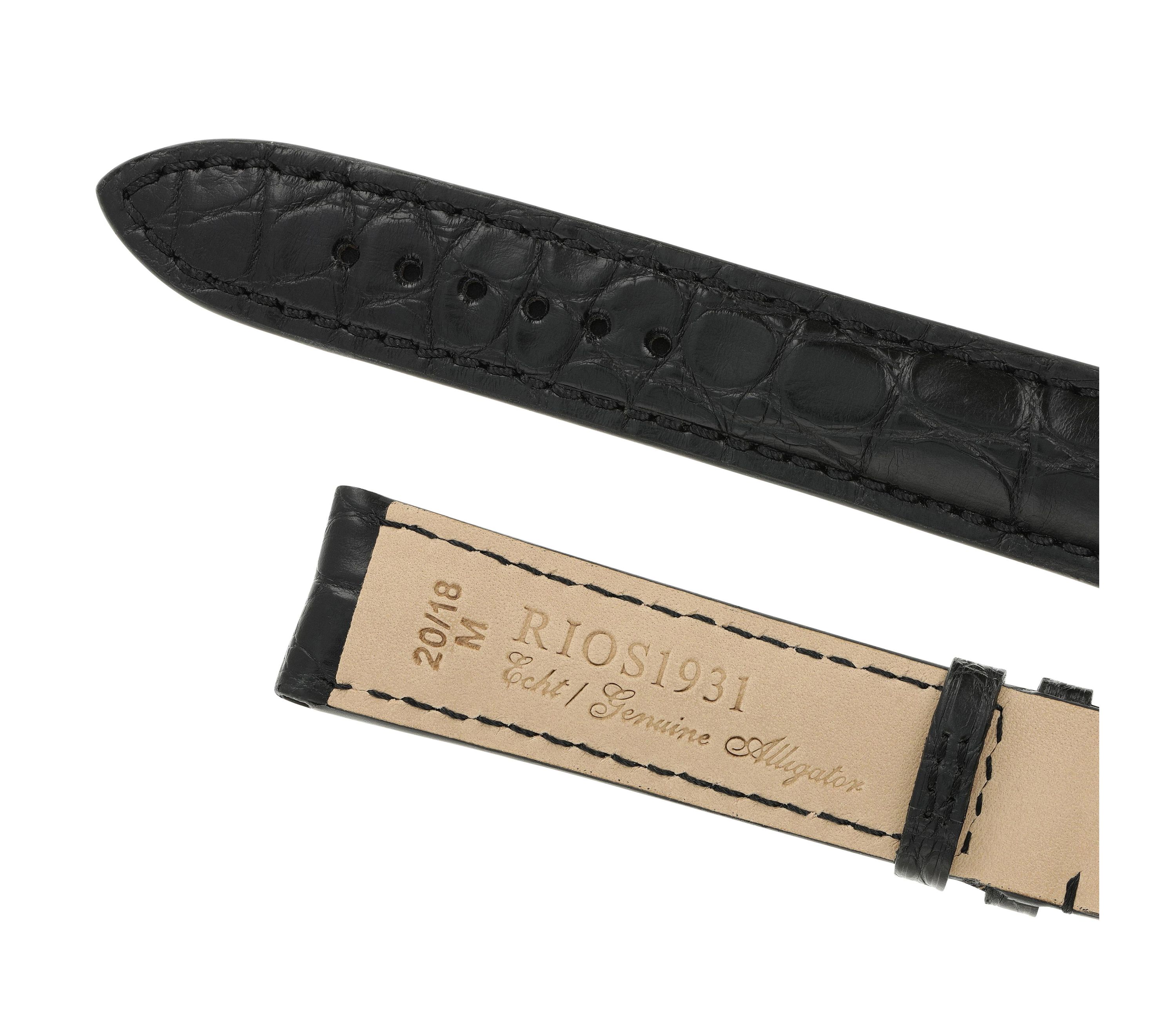 Horlogeband Imperial zwart | voor Vacheron Constantin