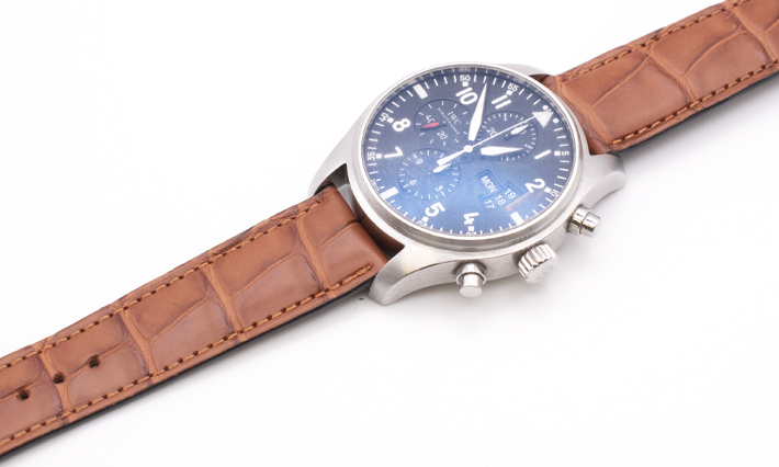 Horlogebandje Spitfire cognac | passend voor IWC